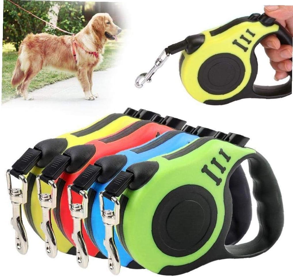JIAVAXA Retractable Dog Leash Automatic Telescopic Tractor Dog Tape, Pet Tape 5M Durable and Convenient, with Non-Slip Handle, Suitable for Small and Medium-Sized Dogs. (B0CHRPHT2T) Amazon Price History, Amazon Price Tracker