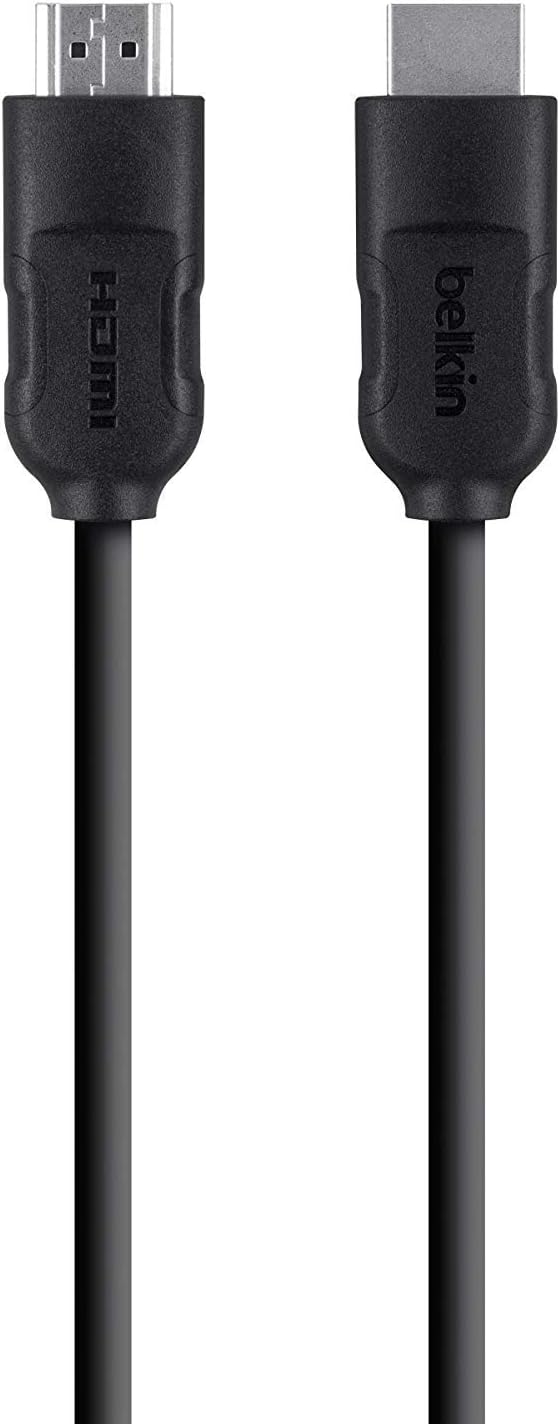Belkin HDMI to HDMI Audio/Video Cable, 12 ft, Black