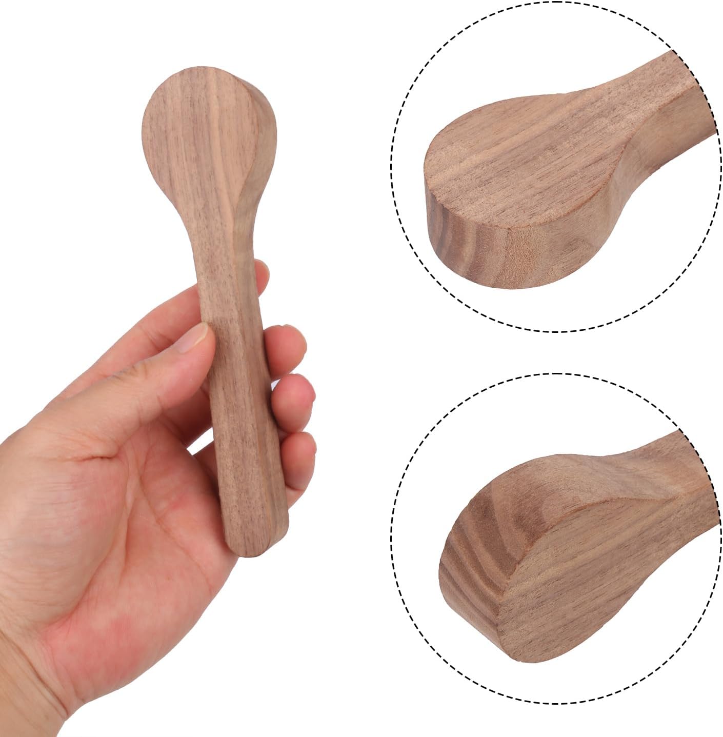 12 PCS Wood Carving Spoon, Unfinished Wood Carving Spoon Carving Kit, Premium Spoon Carving Set for Whittling and Craft Projects, by GNIEMCKIN