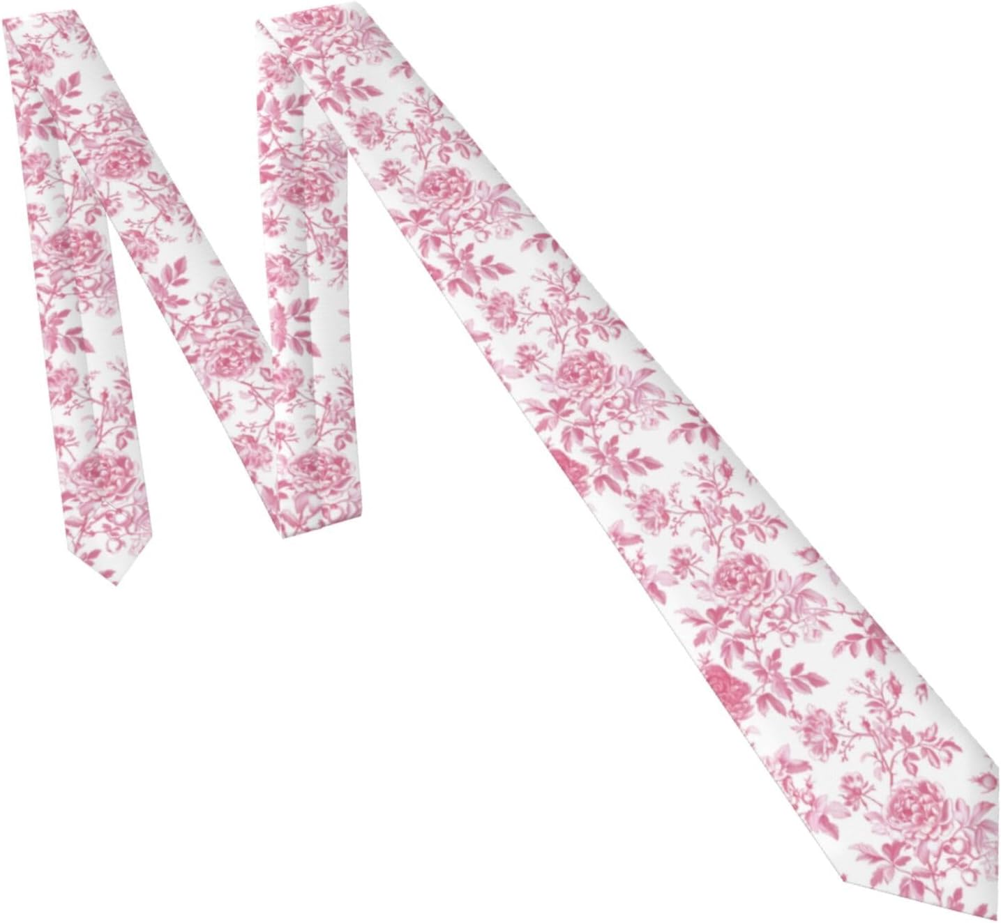 Mens Necktie Skinny Tie Cotton Floral Necktie Business And Wedding Ties For Men