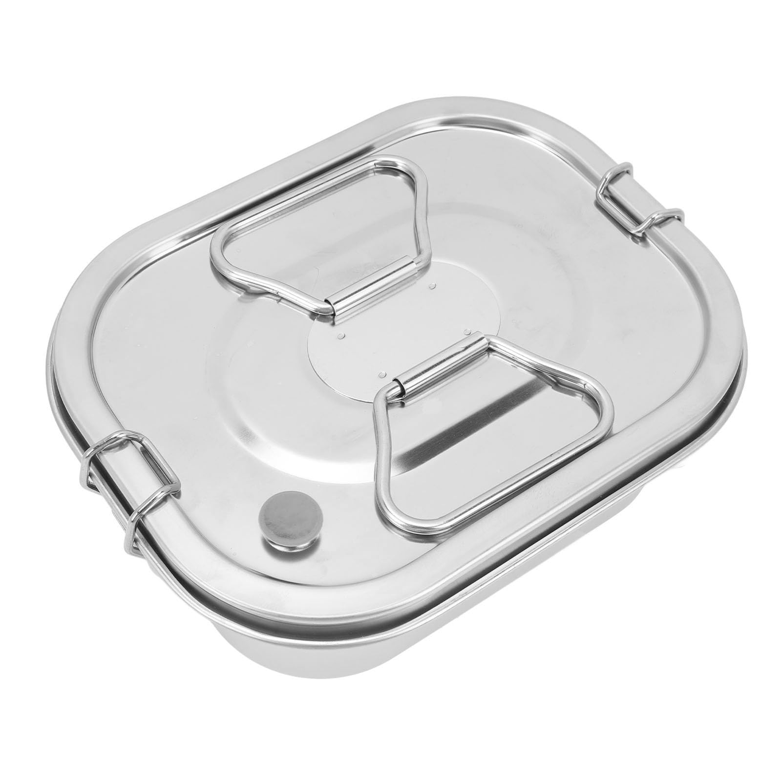 Ejoyous 304 Stainless Steel Lunch Box, Leakproof Insulated Square