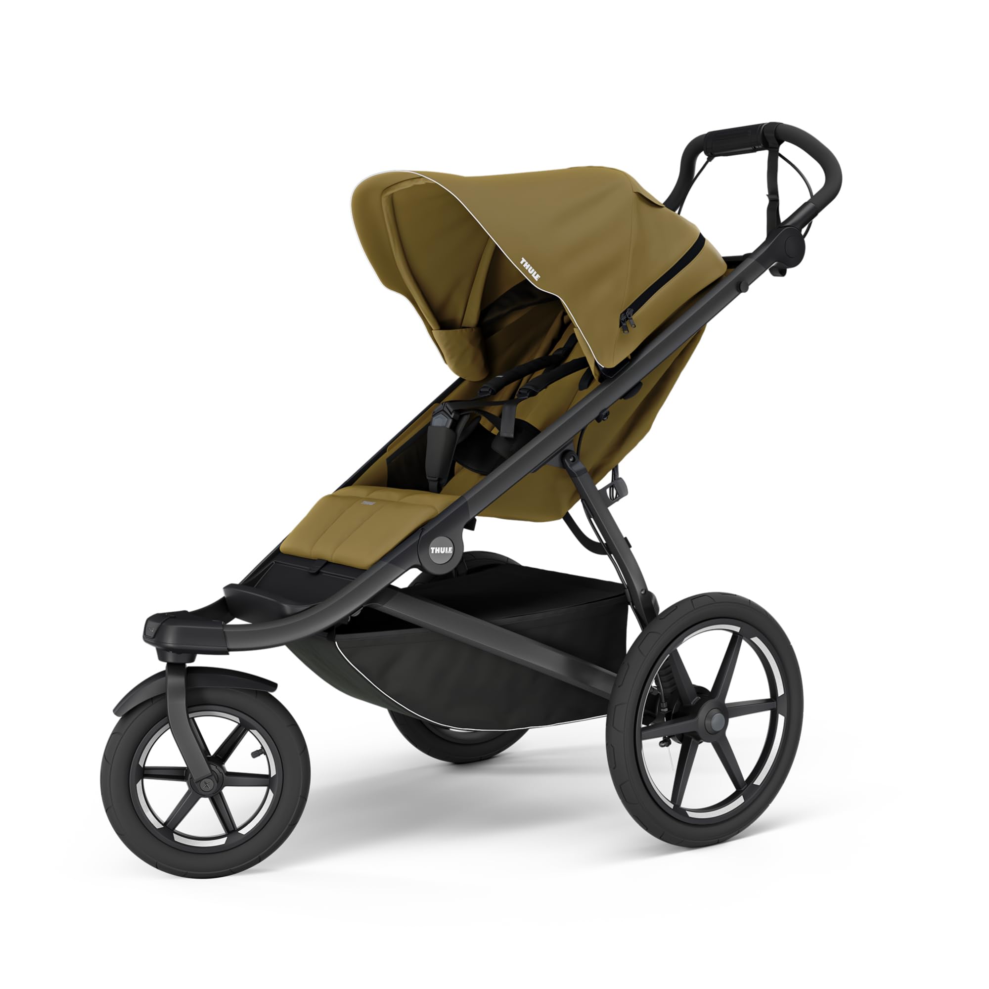 Thule Urban Glide 3 Single Child All-Terrain Stroller, Full-Suspension System, Air-Filled Tires, Upright seat with Adjustable Recline and Built-in legrest