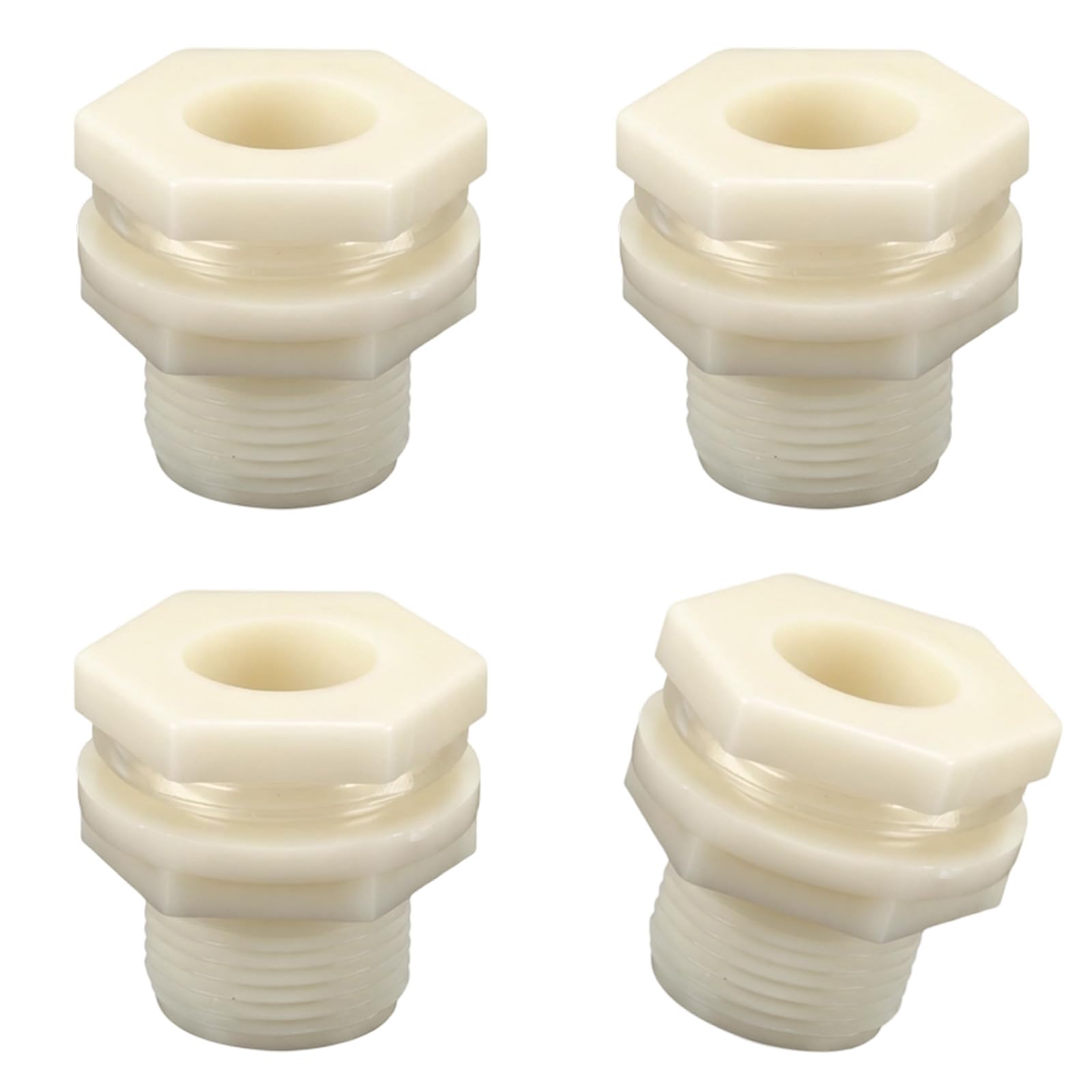 QIAOLIDA Sturdy ABS Water Tanks Connectors With Reinforced Thread For Secure Leakproof Connection In Plumbing Systems
