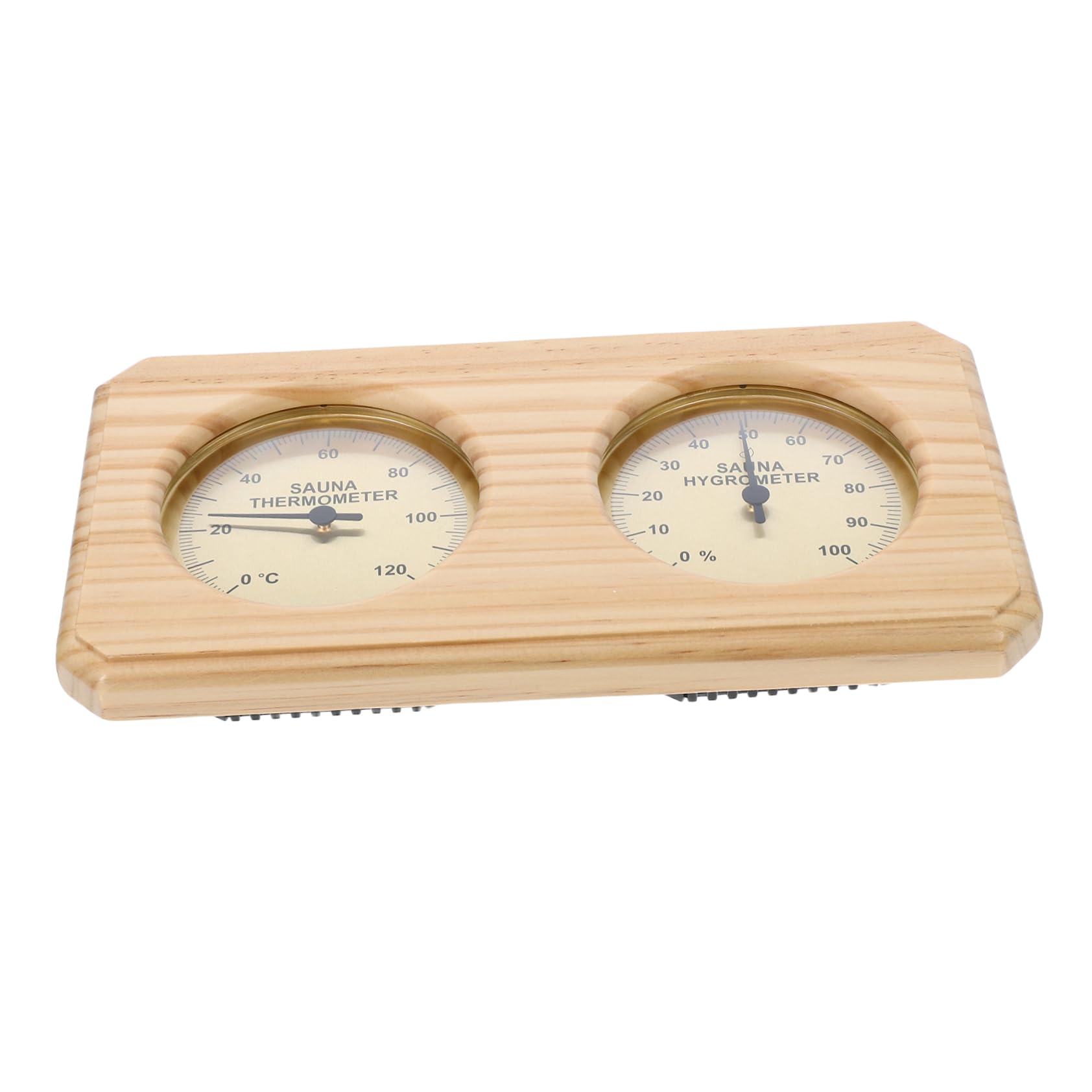 Thermomètre jauge température humidité pour environnements élevés de sauna