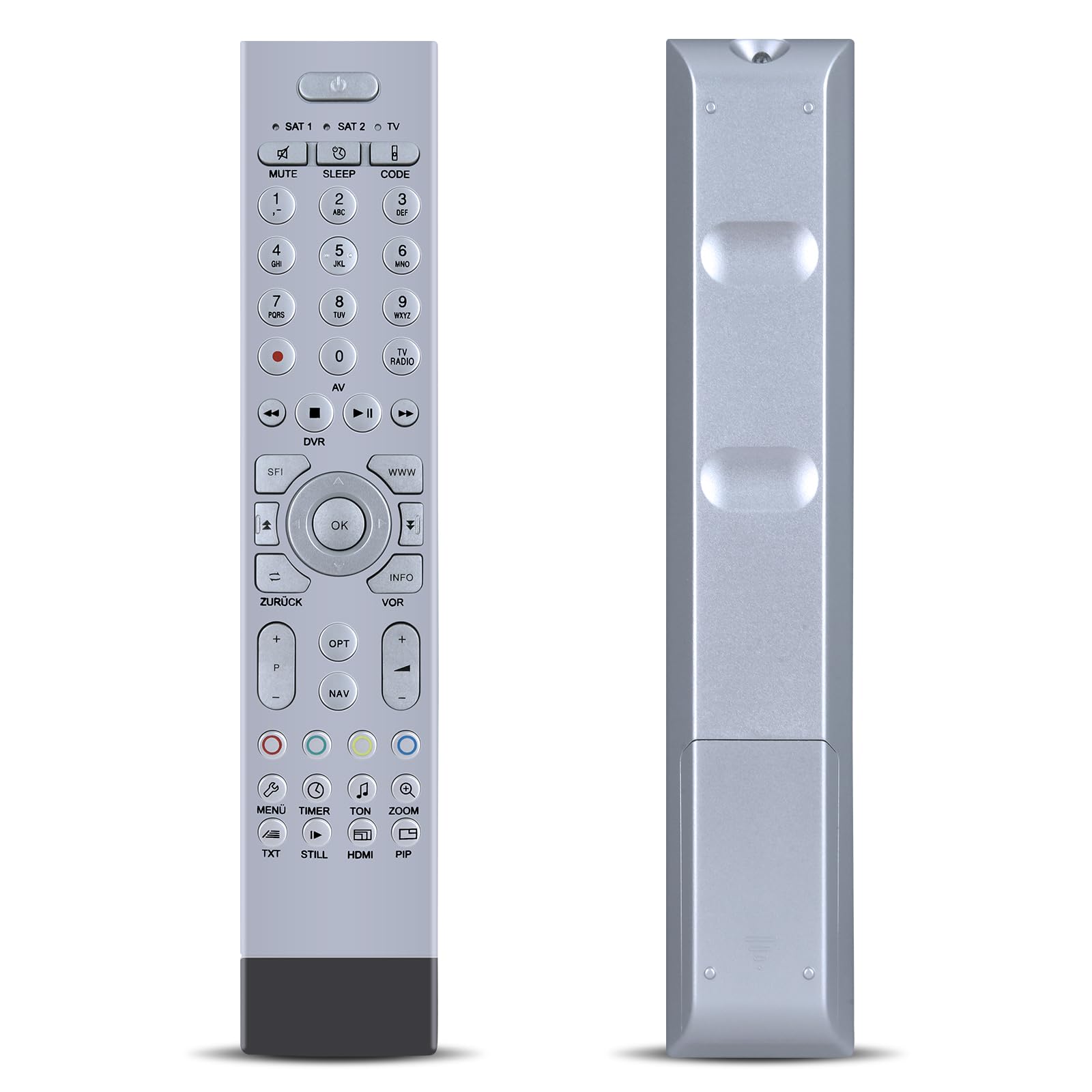Telecomando Universale Di Ricambio Per TechniSat ISIO, ISIO-TV PVR235S, DIGIPAL 2, DIGITSIM S2 E Altri