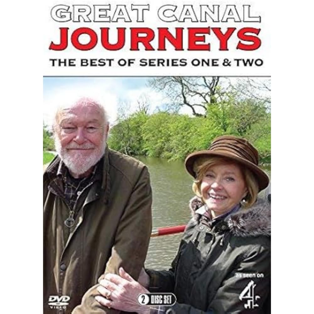 GREAT CANAL JOURNEYS BEST OF SERIES 1 & 2 R2 DVD PRUNELLA SCALES TIMOTHY WEST