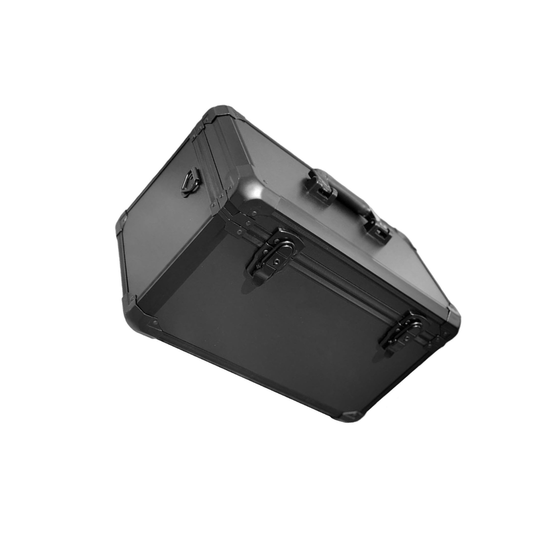 Valigetta portautensili portatile in lega di alluminio con maniglia, organizer antiurto e scatola porta accessori hardware, valigette rigide per uomo, accessori hardware, L