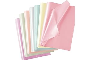 7 Color Pastel Metallic Tissue Paper