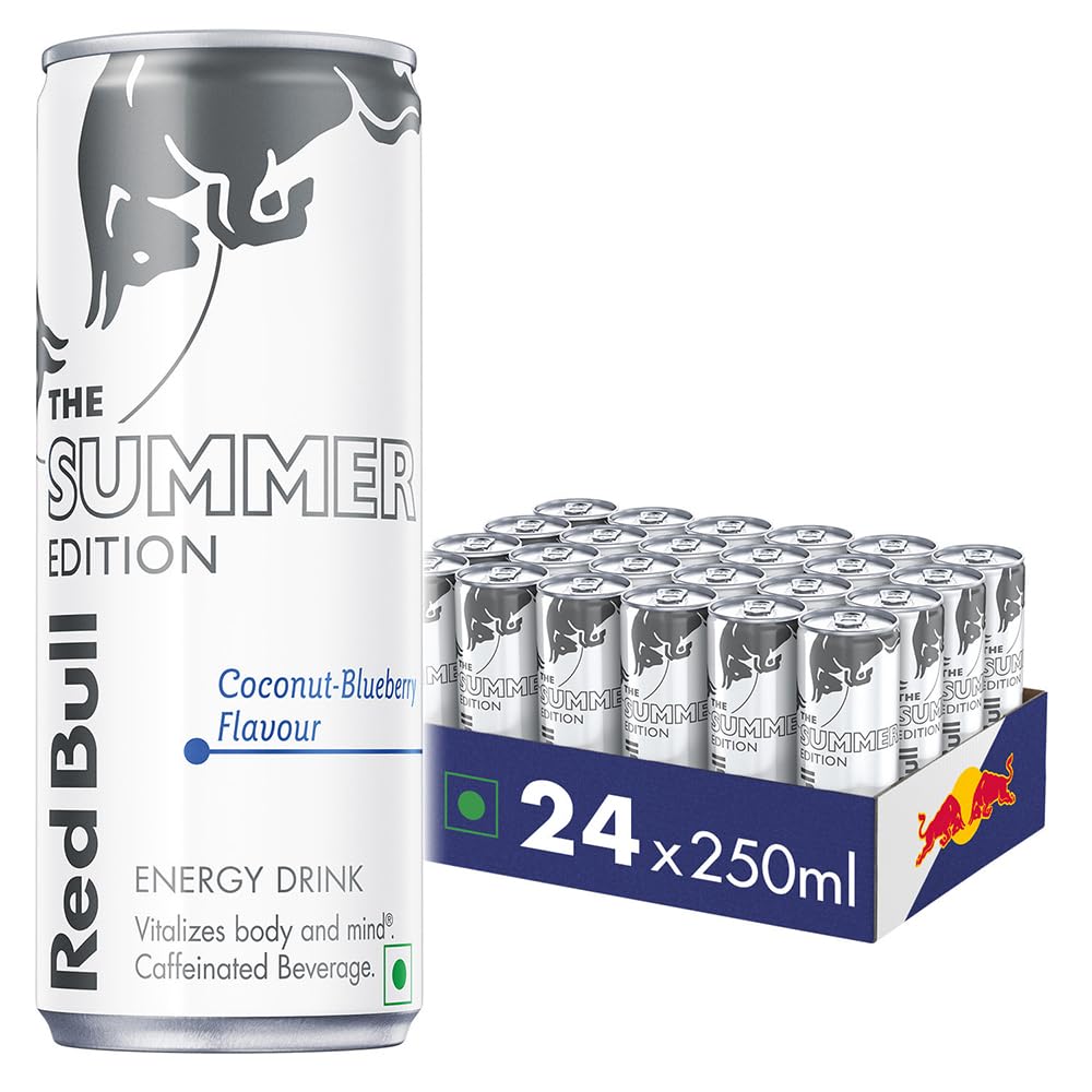 Red Bull Energy Drink, The Summer Edition, Coconut Blueberry Flavour, 250 ml (Pack of 24) (B0D31315DR) Amazon Price History, Amazon Price Tracker