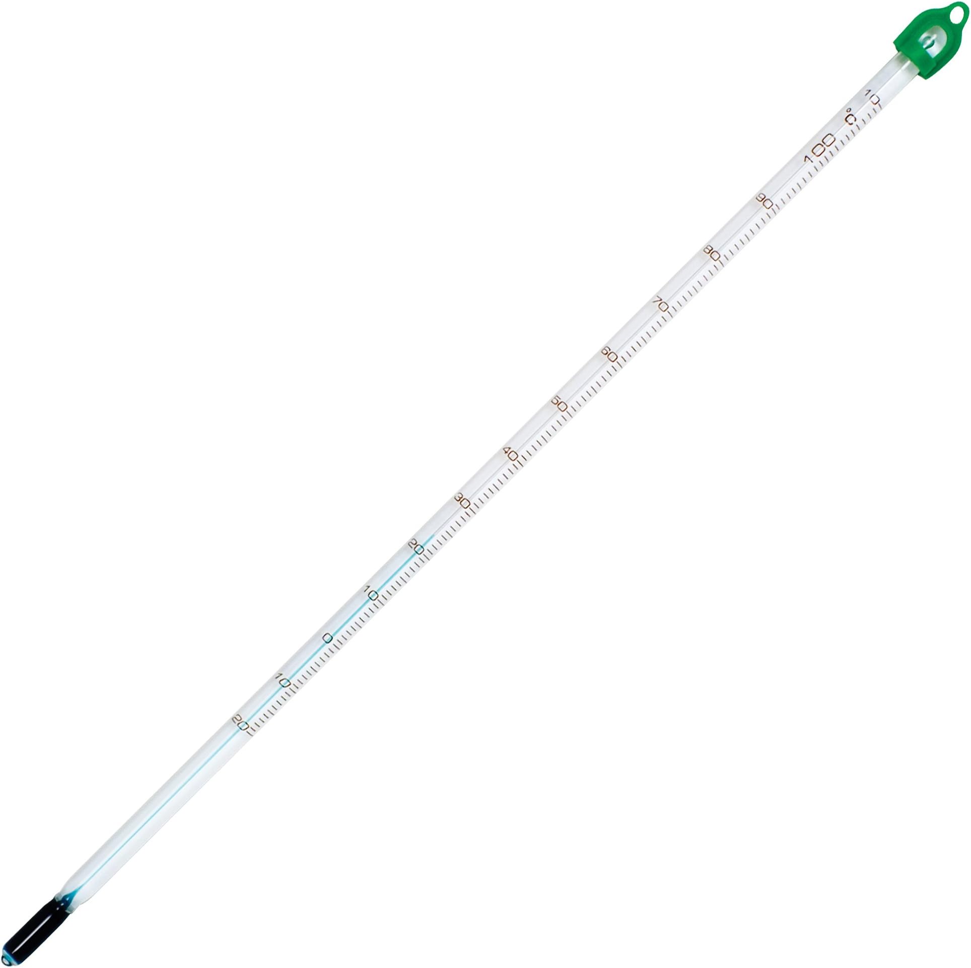SP Bel-Art, H-B Enviro-Safe General Purpose Liquid-in-Glass Thermometer; -20 to 110C, Total Immersion, Environmentally Friendly (B60506-0100)