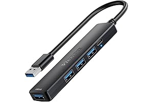 5-Port Powered USB 3.0 Hub: Expand Your Connectivity with Ease