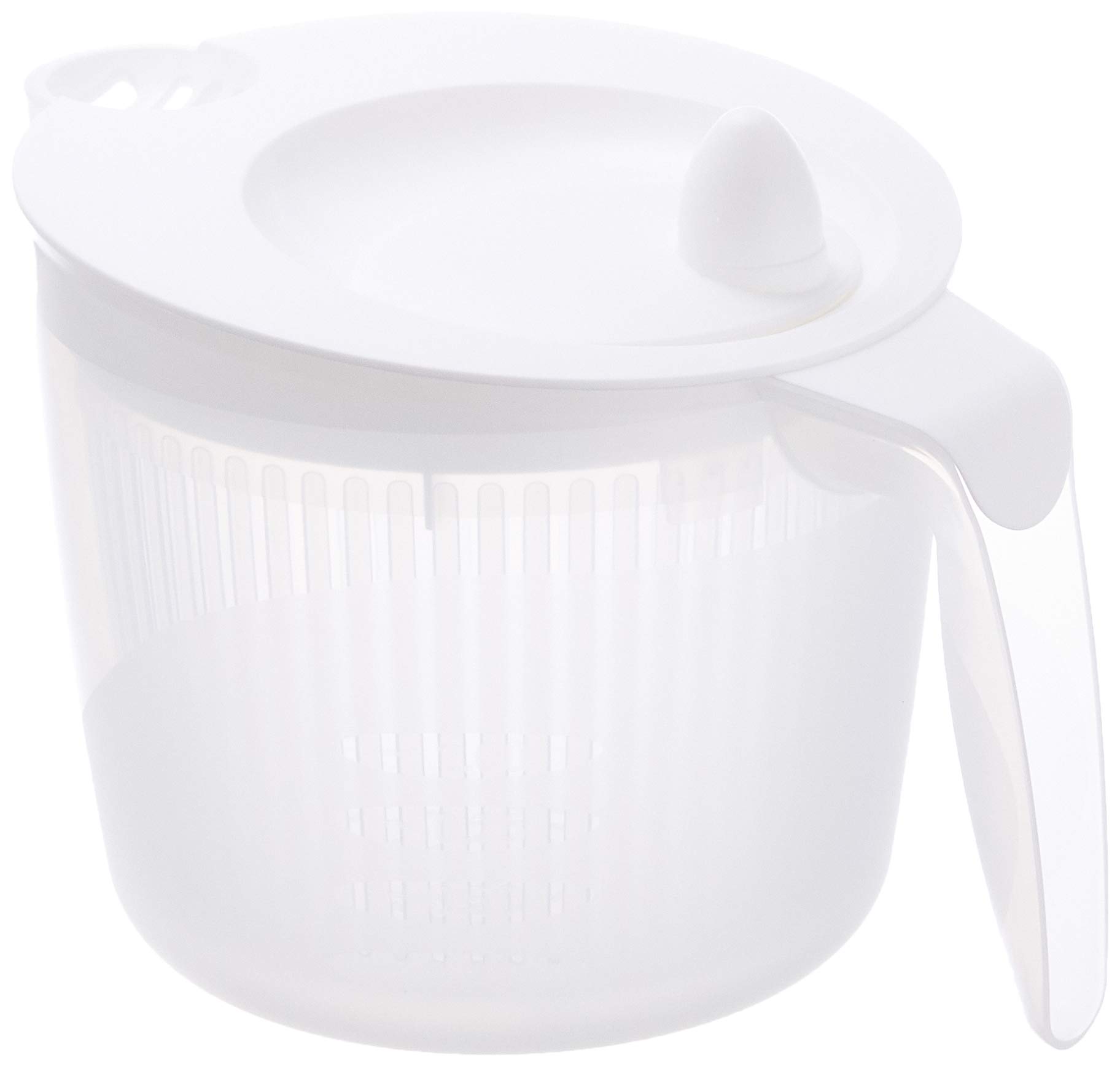 pa-ru?? Made in Japan Salad Spinner Vegetable Drainer Charger with Enjoy Kitchen C – 4698