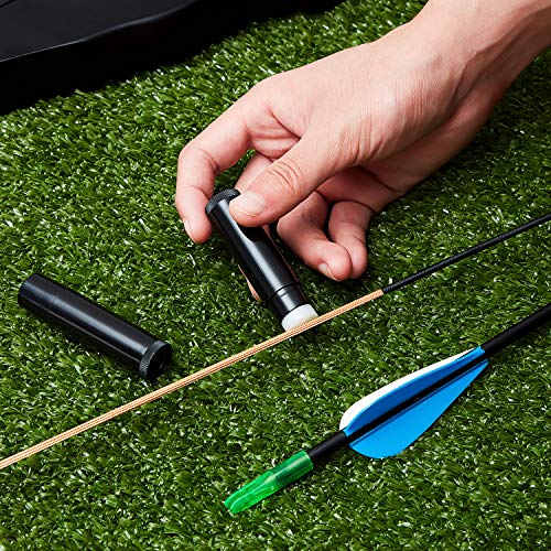 5 Pieces Bow String Wax Strings Protective Rail Lube Waterproof Archery Bowstring Wax Crossbow Recurve Compound Bow Wax For Outdoor, Reduce Friction And Prevent Fraying #TOP5