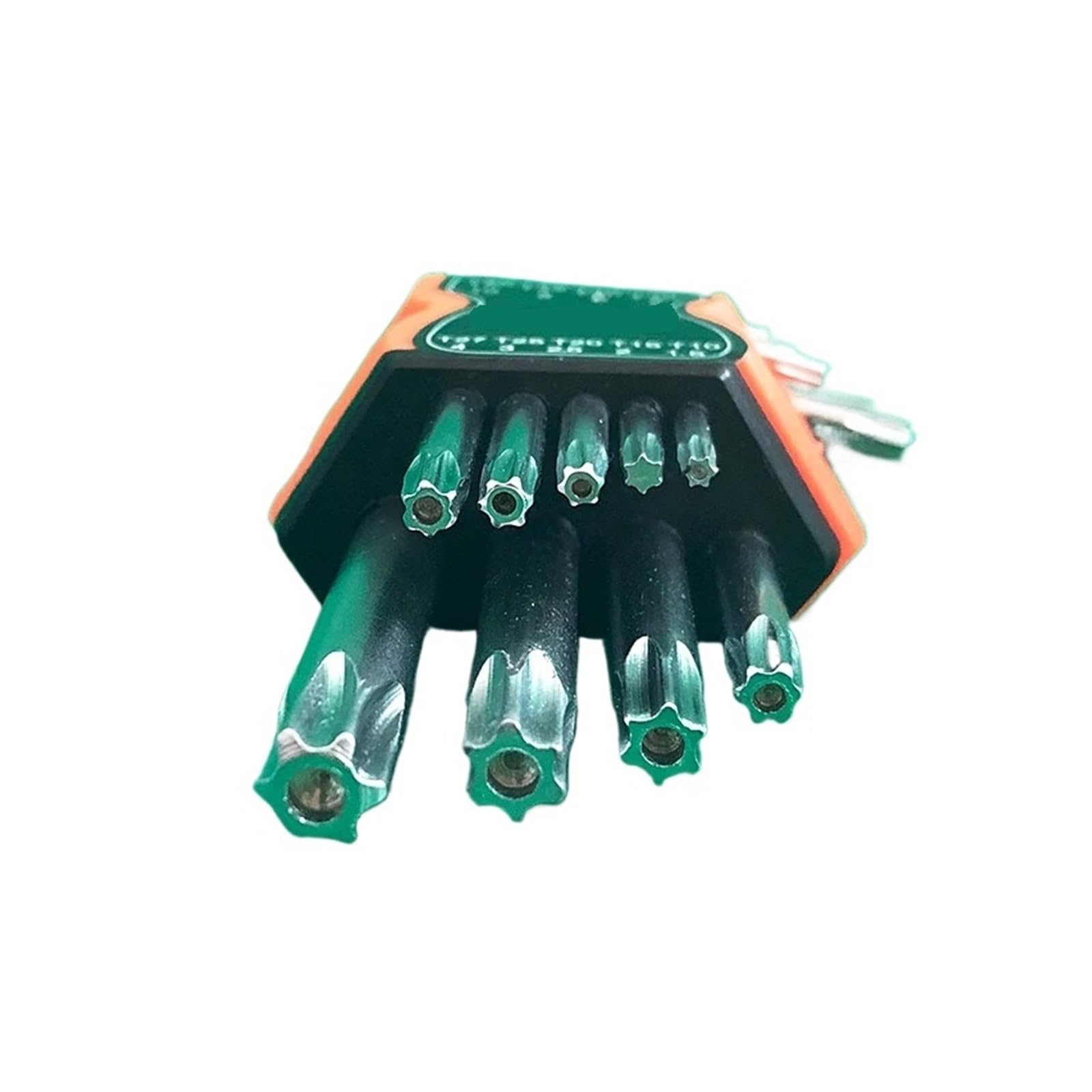 Generico Chiave esagonale tipo L Lunghezza standard 1 chiave dinamometrica a bussola 9 pezzi/set Set di chiavi esagonali T10-T50