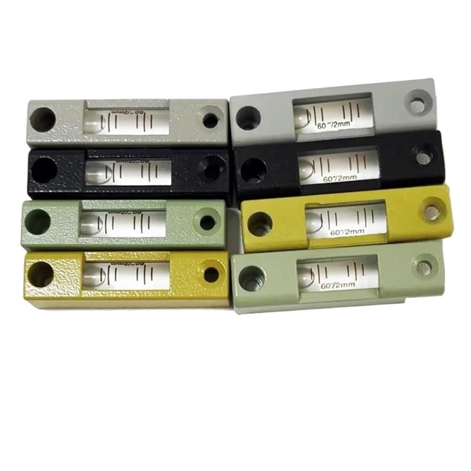 Niveau à bulle de Base 60 "/2mm, longue bande multicolore, niveau à bulle en métal for Station totale Lei Top, socle de Base à prisme 1 pièces