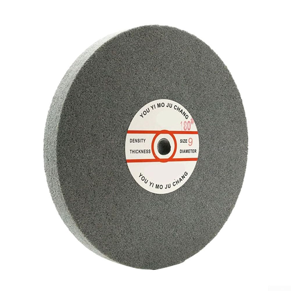 10 inch Polishing Wheel Nylon Fiber Deburring Tool for Grinder Efficiently Removes Burrs and Scratches from Metal Surfaces (5P)