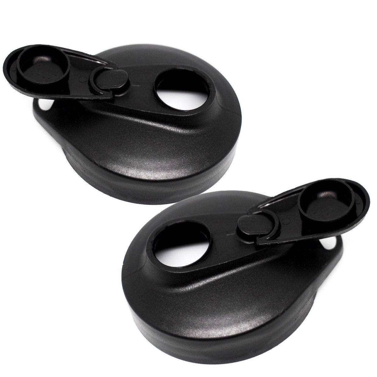 MasontopsMulti Top - 2PK - Wide Mouth Mason Jar Lids with Pour Spout and Flip Cap β Sip, Pour, Store & More - Jar Not Included