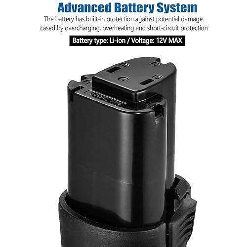 B1207LA G12 Series 12V Liion Interchangeable Battery Pack
