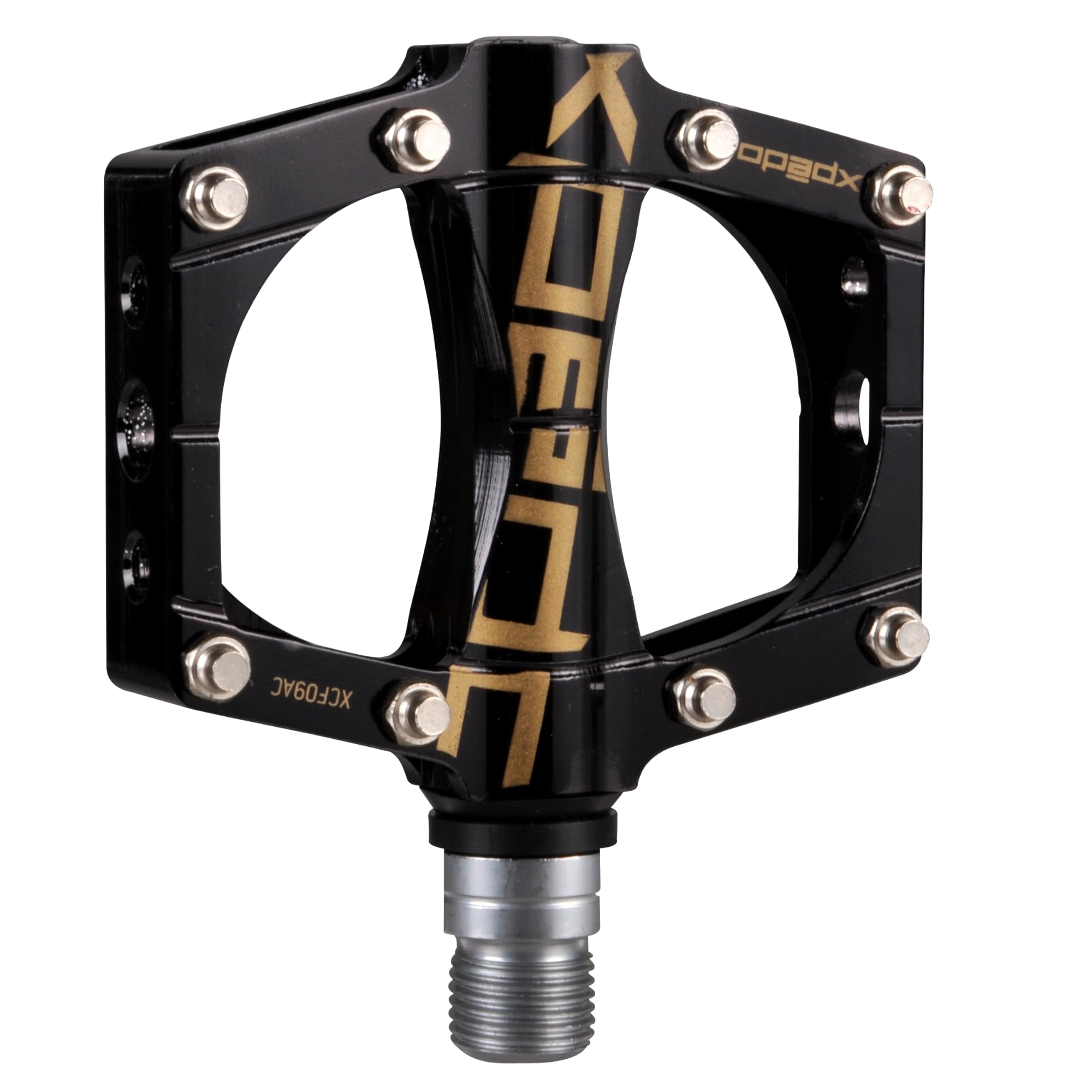XPEDO アルミ フラットペダル ブラック XPEDO アルミ フラットペダル ブラック 自転車用ペダル Xpedo