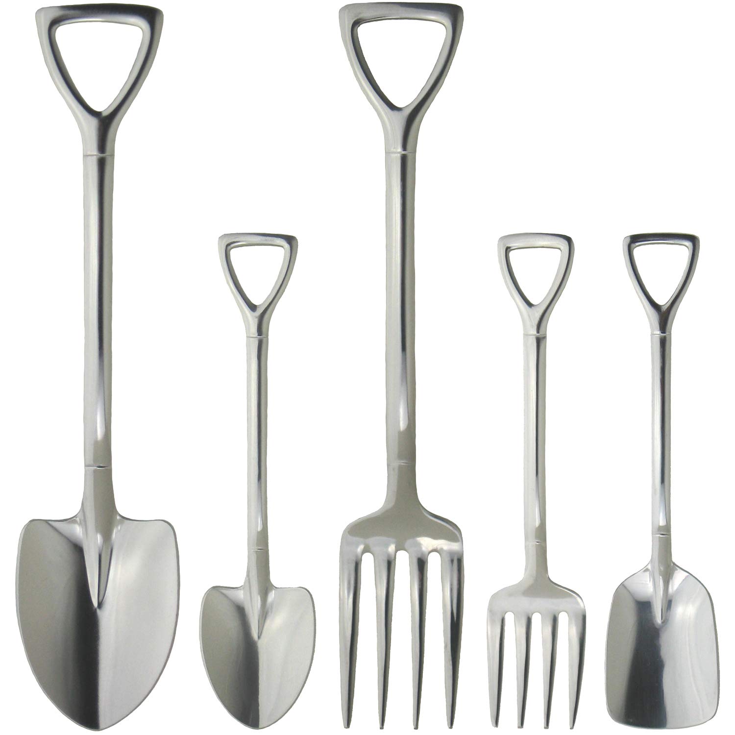 Nagao Tsubame-Sanjo Country Story 5pc Cutlery Set Mirror Finish Japan