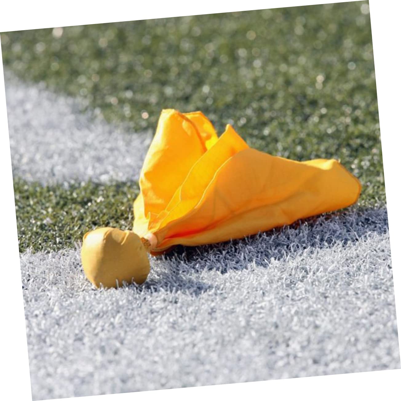 Mipcase Drapeau De Service D'arbitre Tenue D'arbitre Arbitre Drapeaux Football Marqueur Jeux Foot Jeux De Football Drapeau De Pénalité Lancer Des Drapeaux Nylon