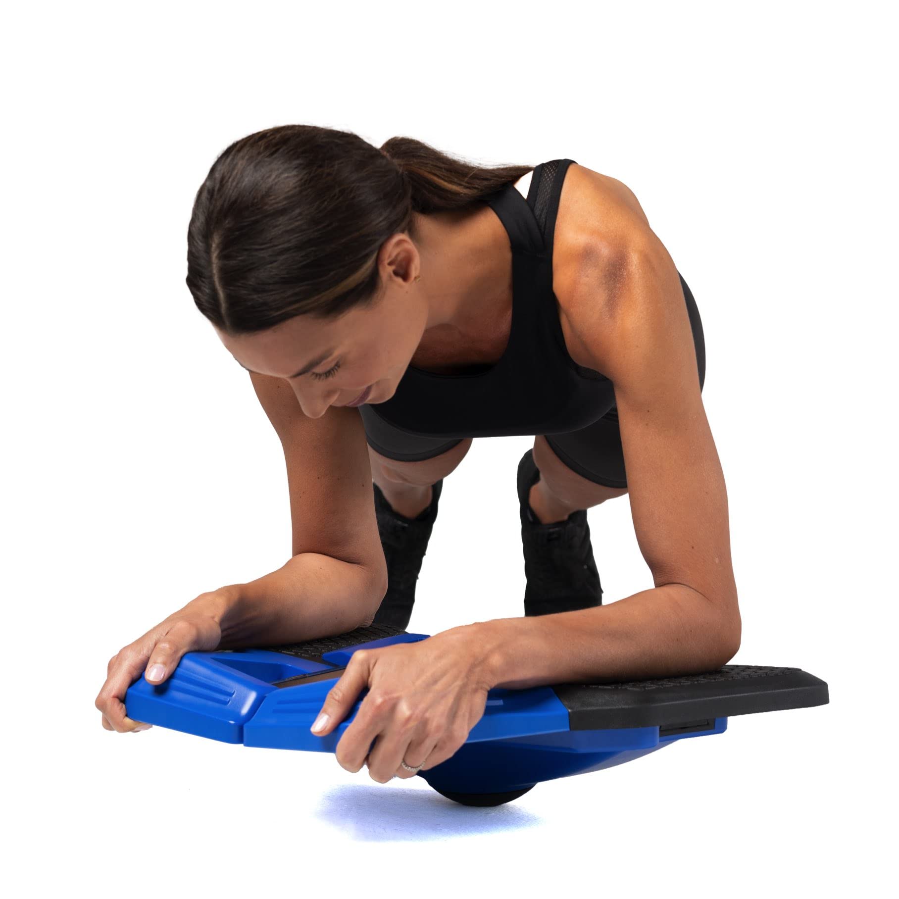 Photo 1 of STEALTHGO + Portable Plank Board Core Trainer - Take Anywhere - Get Strong Sexy Abs and Lean Core Playing Games On Your Phone; Free iOS/Android App; 4 Free Mobile Games Included; Assembles in Seconds For Easy Travel; Dynamic Abs & Core Training; Only 3 Mi