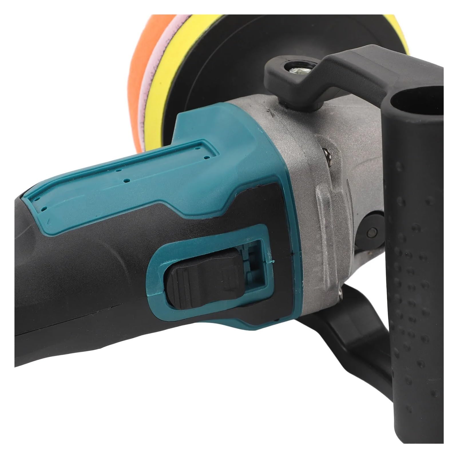 Lucidatrice a tampone Senza Fili, lucidatrice rotativa a 6 velocità, 2 batterie Ricaricabili, lucidatrice per la Cura dell'auto, per levigatura, lucidatura, ceratura di Auto e Barche