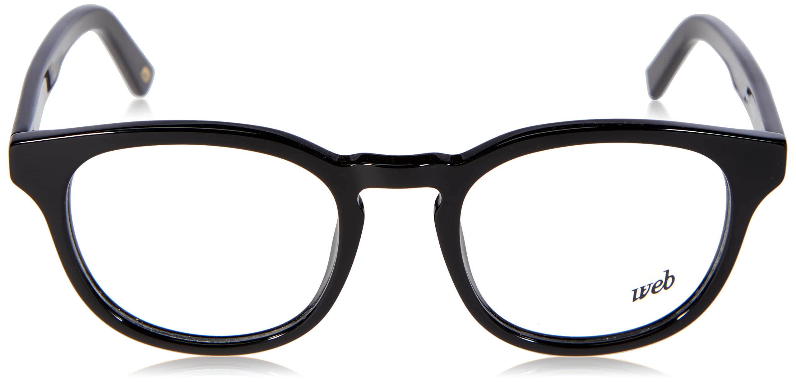 Web WE5346 Occhiali, Shiny Black, 49 Unisex-Adulto
