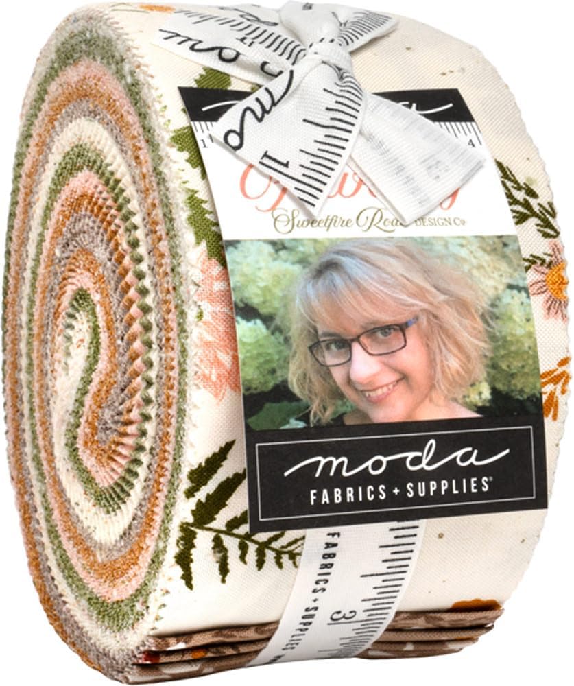 Sweetfire Road Frivolity Jelly Roll 40 2.5-inch Strips Moda Fabrics 43190JR