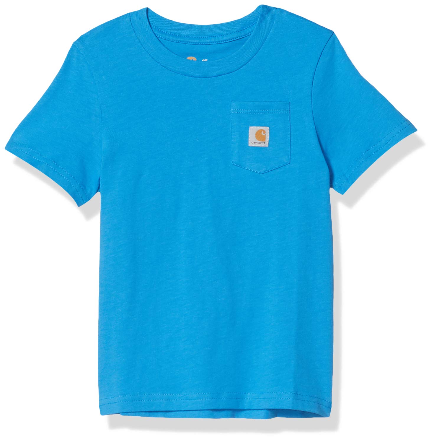 Boys' Short Sleeve Cotton Pocket Tee T-Shirt