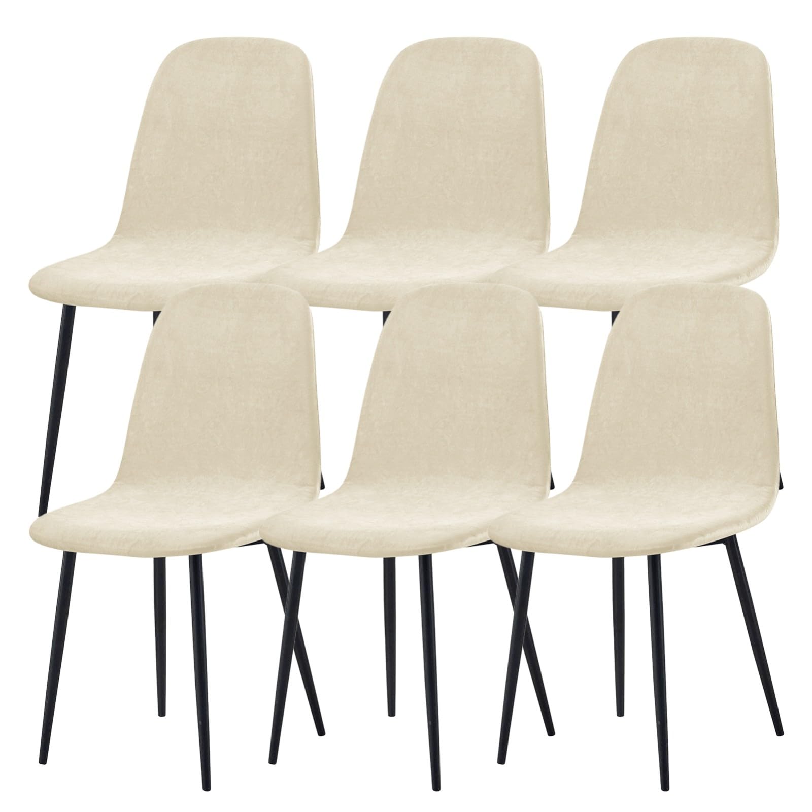 Housse de chaise de salle à manger en tissu souple pour sublimer vos repas de fête en cuisine