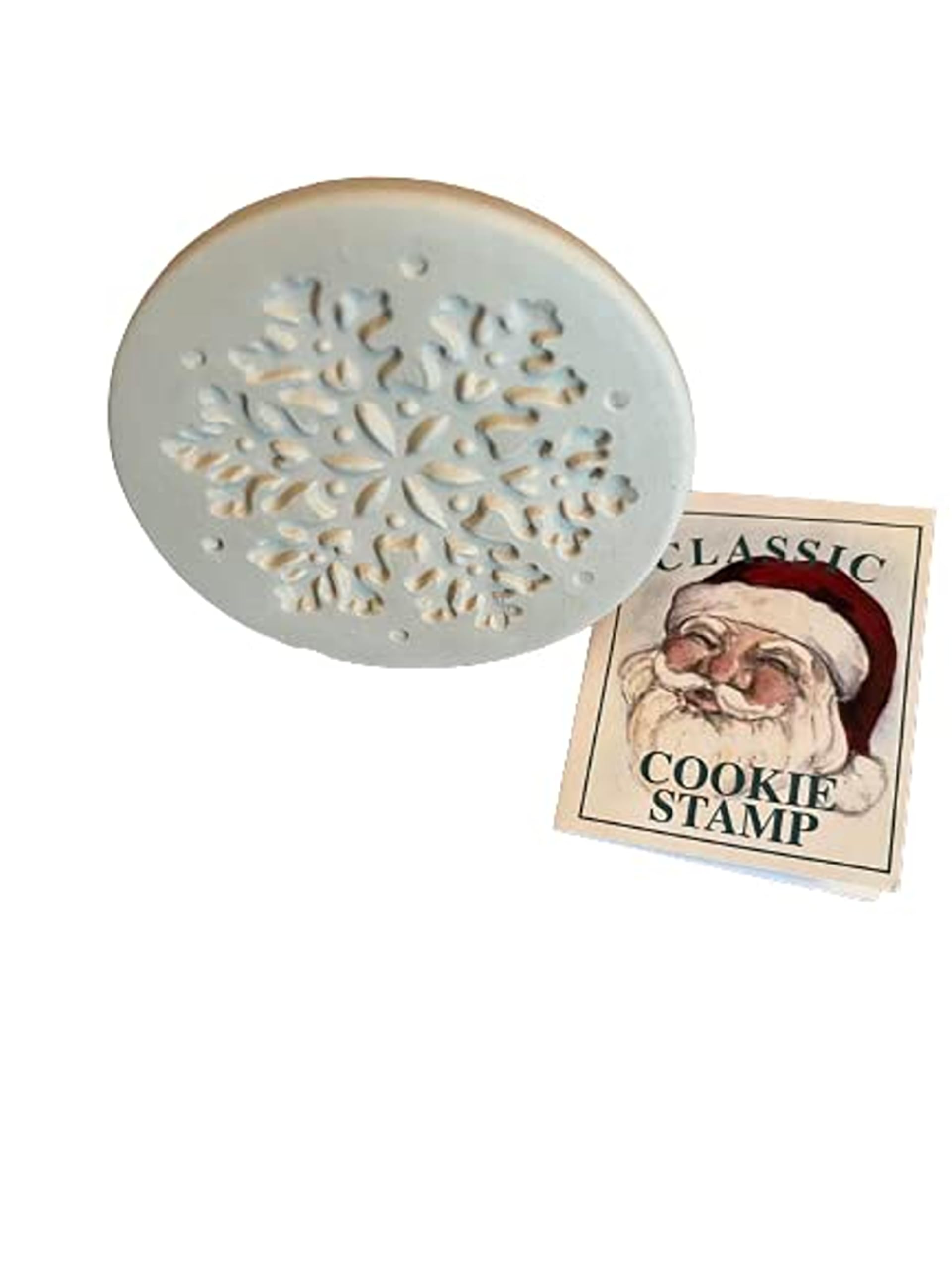 Sello de galletas de copo de nieve