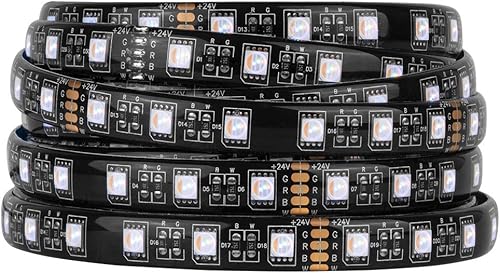 PCB RGBW DC24V Negro PCB Blanco PCB+RGBW DC12V Negro PCB