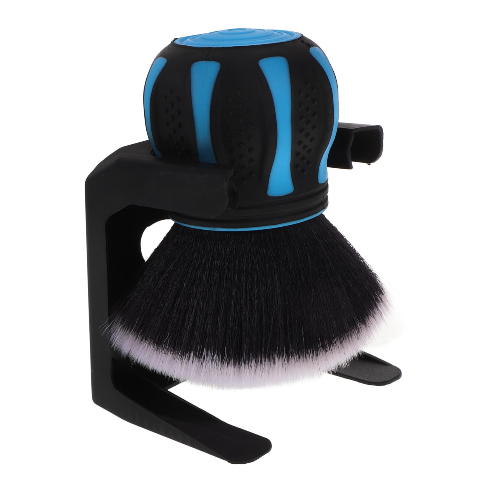 ULTECHNOVO 3pezzi Spazzola Detailing per Auto con Manico Stabile e Supporto Spazzola per Pulizia Ventilazione Interna Elegante di Strumenti per Detailing Auto e Casa Pulizia Senza Graffi