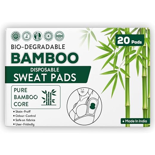 ELON Sweat Pads for Underarms For Women & Men | 20 Pads | For Underarm Sweat Stains & Foul Odour | Armpit pads | Prevents Stains | Breathable And Deodorizing | Self Adhesive Glue | Quick Absorption