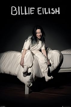 BUY ART FOR LESS Officially Licensed Billie Eilish - Album Art Poster - 24 x 36 Inch - Decorative Print - Poster Paper - Ready to Frame