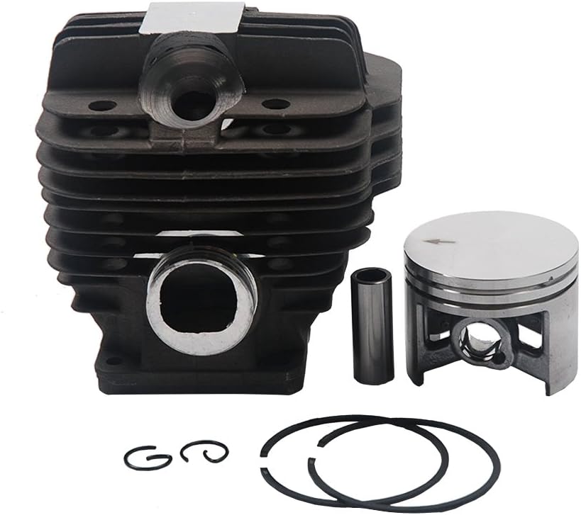 SaferCCTV Chainsaw Piston Cylinder Kit Big Bore 50mm Compatible with STIHL MS440 044 Chainsaw Replacement Part# 11280201227