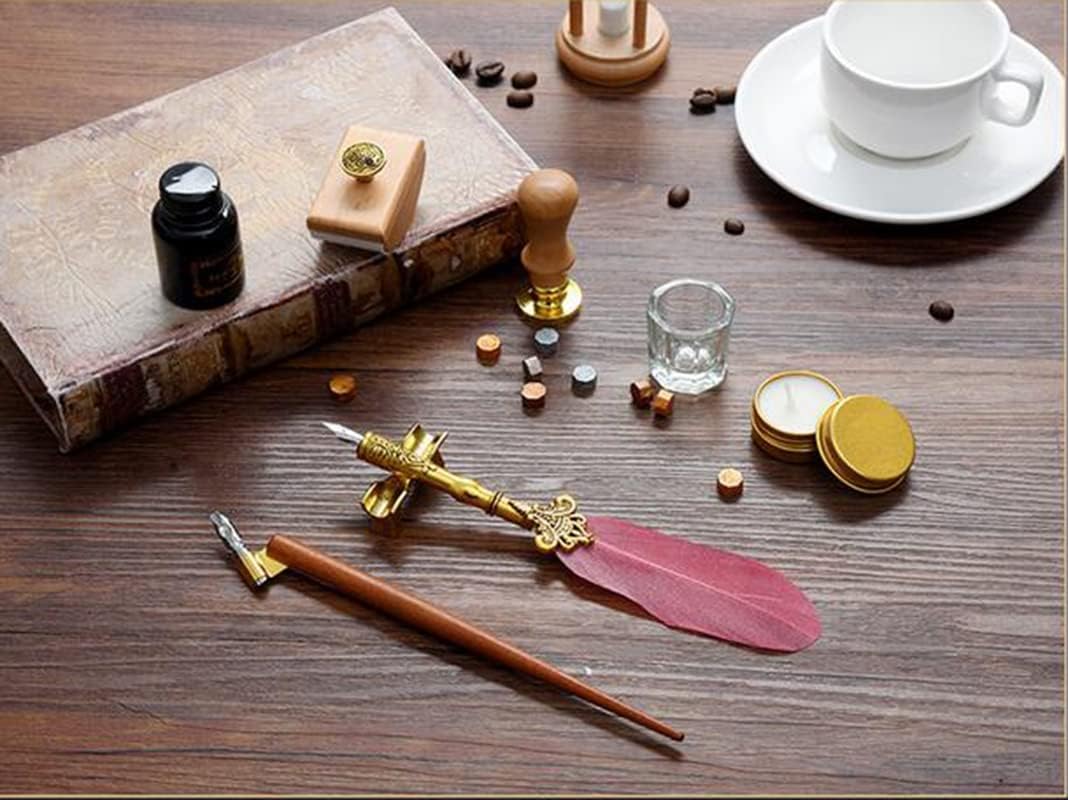 XIAOYU Vintage Feather Pen - Image 5