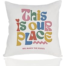 Sing Song Merch Pillow Cover, Fans Gifts for Music Lyric Inspired Album Name Pillow Case, Singer Merchandise Pillowcas 18 x 18inchThis is Our Place 6JP913