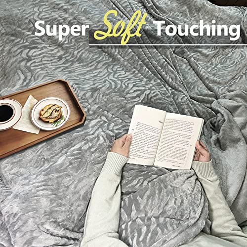 Poptex Oversized Fleece Blanket, Flannel Throw Blanket For Couch, Sofa, And Bed, Plush Cozy Fuzzy Blanket 90" X 120", Super Soft Warm Blankets For Indoor And Outdoors, Cozy, Lightweight #TOP5
