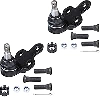 Vista 295 de Detroit Axle - Par de rótulas para Jeep Grand Cherokee Dodge Durango 2011-2021, 2 rótulas inferiores 2012 2013 2014 2015 2016 2017 2018 2019 2020