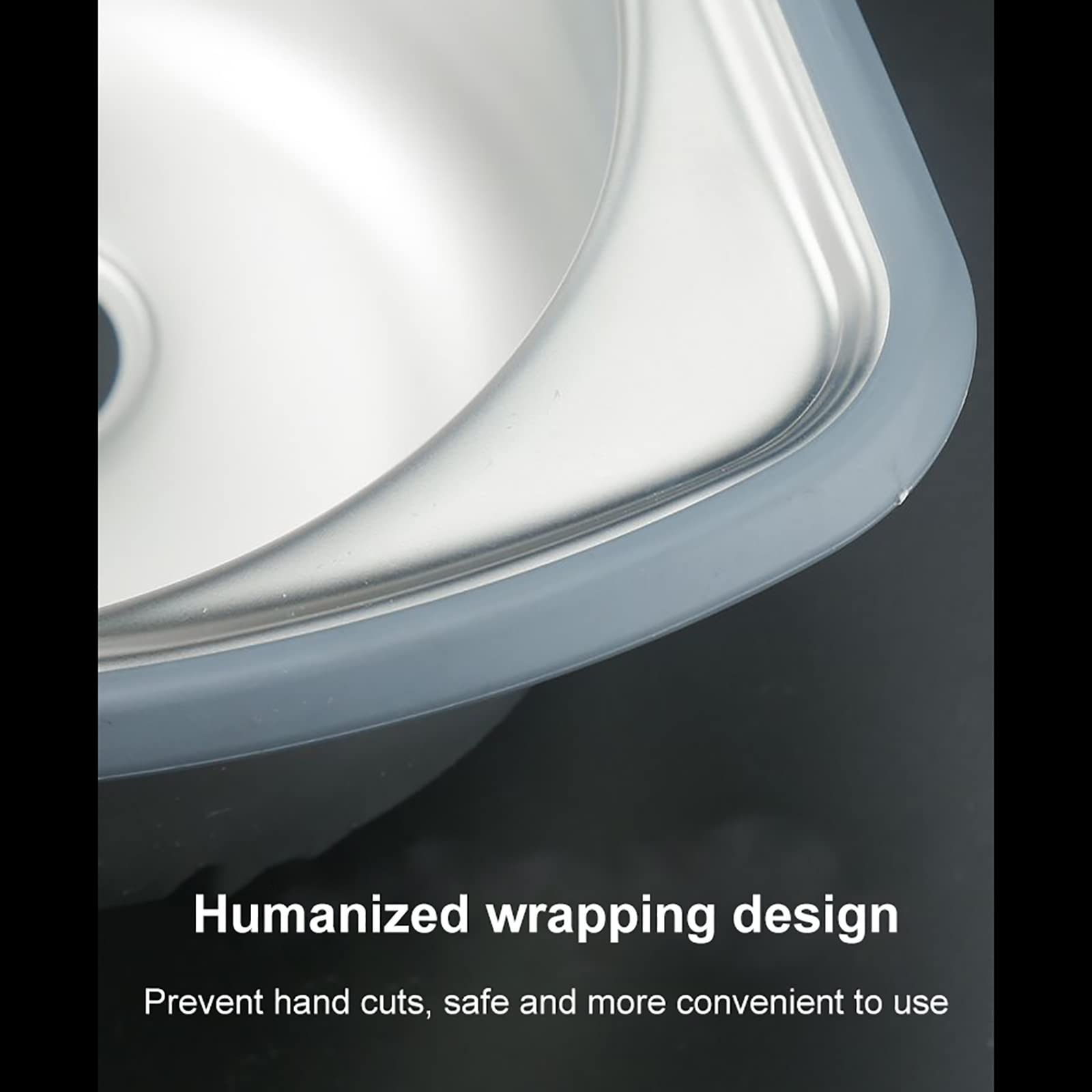 Fregadero De Cocina De Un Seno, Fregadero Independiente De Acero Inoxidable, Lavabo Triangular De Pared, con Grifo Y Tubería, Kit De Desagüe, para Restaurante, Cocina Y Hogar (Paquete B 33x37x15cm)