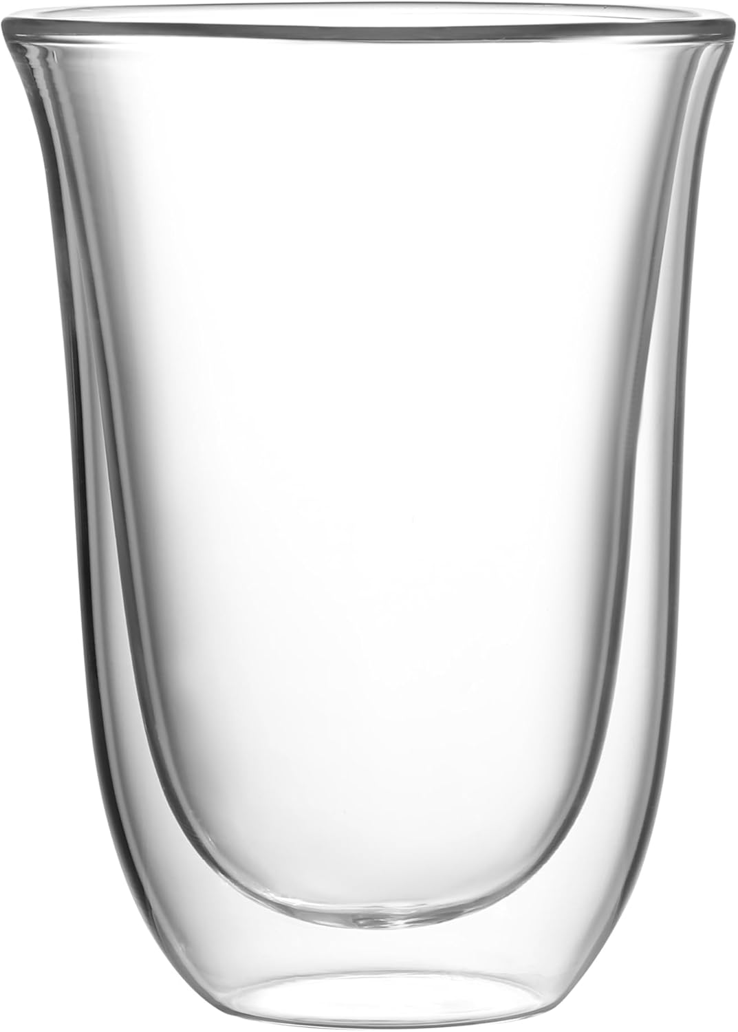 Bialetti Set 2 Double Wall Glass Firenze, 300 ml, Thermal Insulation, Borosilicate Glass