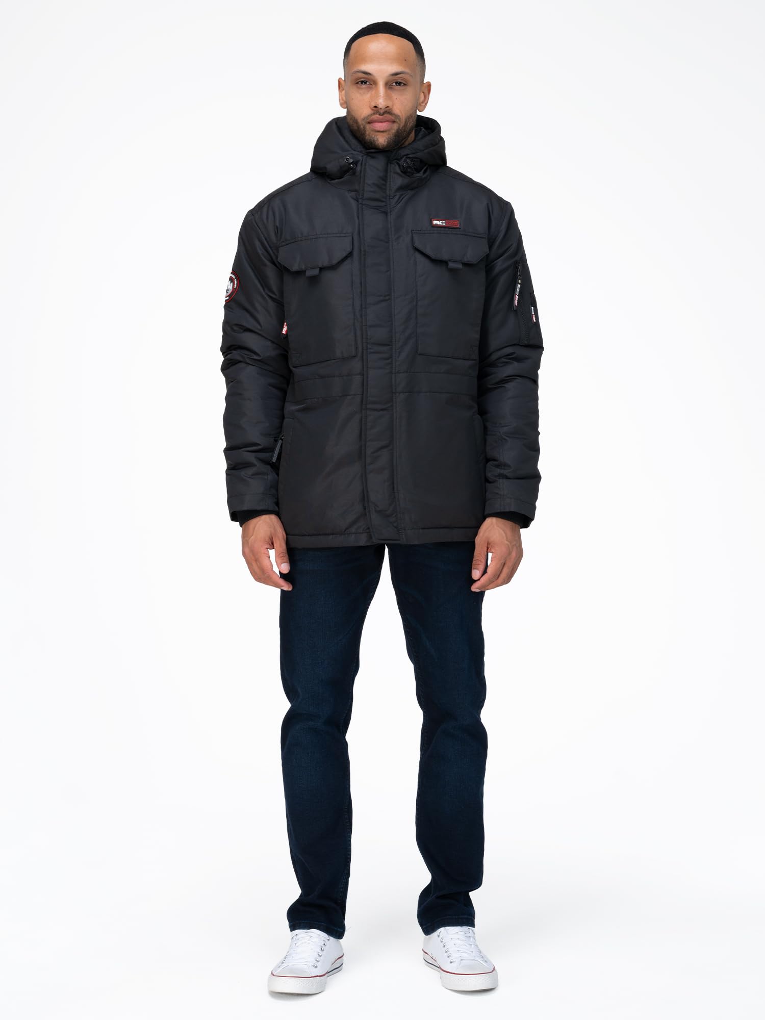 Rock Creek Giacca invernale da uomo con cappuccio H-400