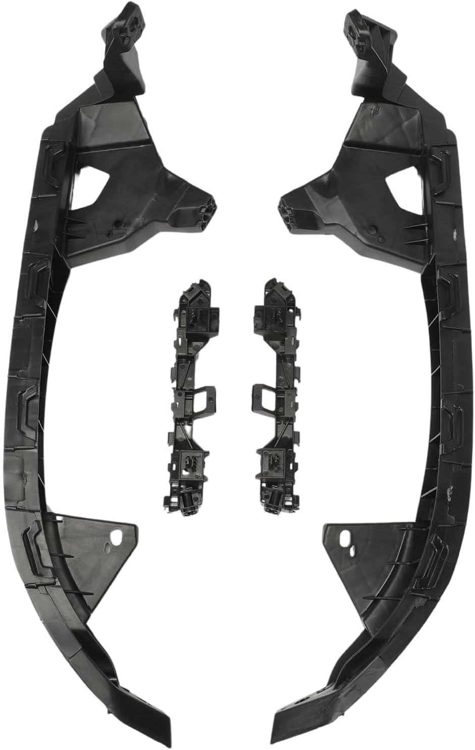 Headlight and Front Bumper Bracket Mount Support Retainer Kit for Accord 2013-2017 Left Right Side Set of 4 Replace 71190-T2A-A01, 71140-T2A-A01, 71198-T2A-A01, 71193-T2A-A01