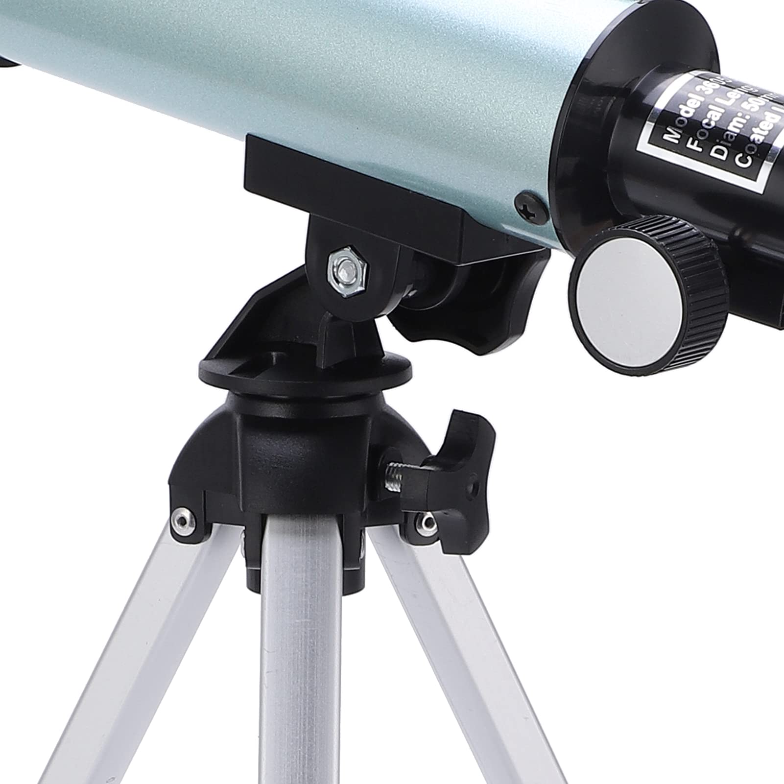 Télescope réfracteur F36050 pour Enfants et débutants, télescope astronomique avec grossissement 90X, télescope Portable avec trépied et oculaire pour l'observation de la Lune et