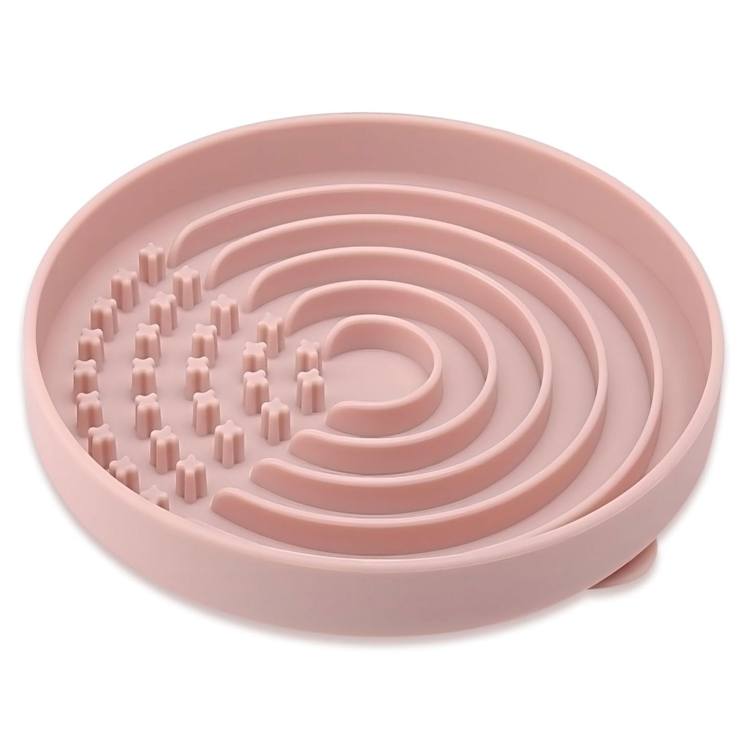 Evenco Slow Feeder Dog Bowls, Slowdown Bowl - Puzzle Silicone Dog Feeding Bowls with Suction Cups, Innovative Lick Mat, Healthy Eating, Dishwasher
