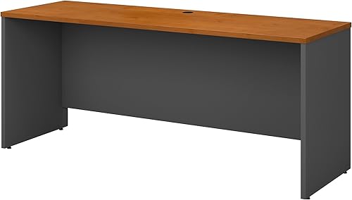Bush Business Furniture Series C - Mueble de escritorio de 60 cm x 30 cm (23.6 pulgadas x 11.8pulgadas)., Madera, Cerezo Natural