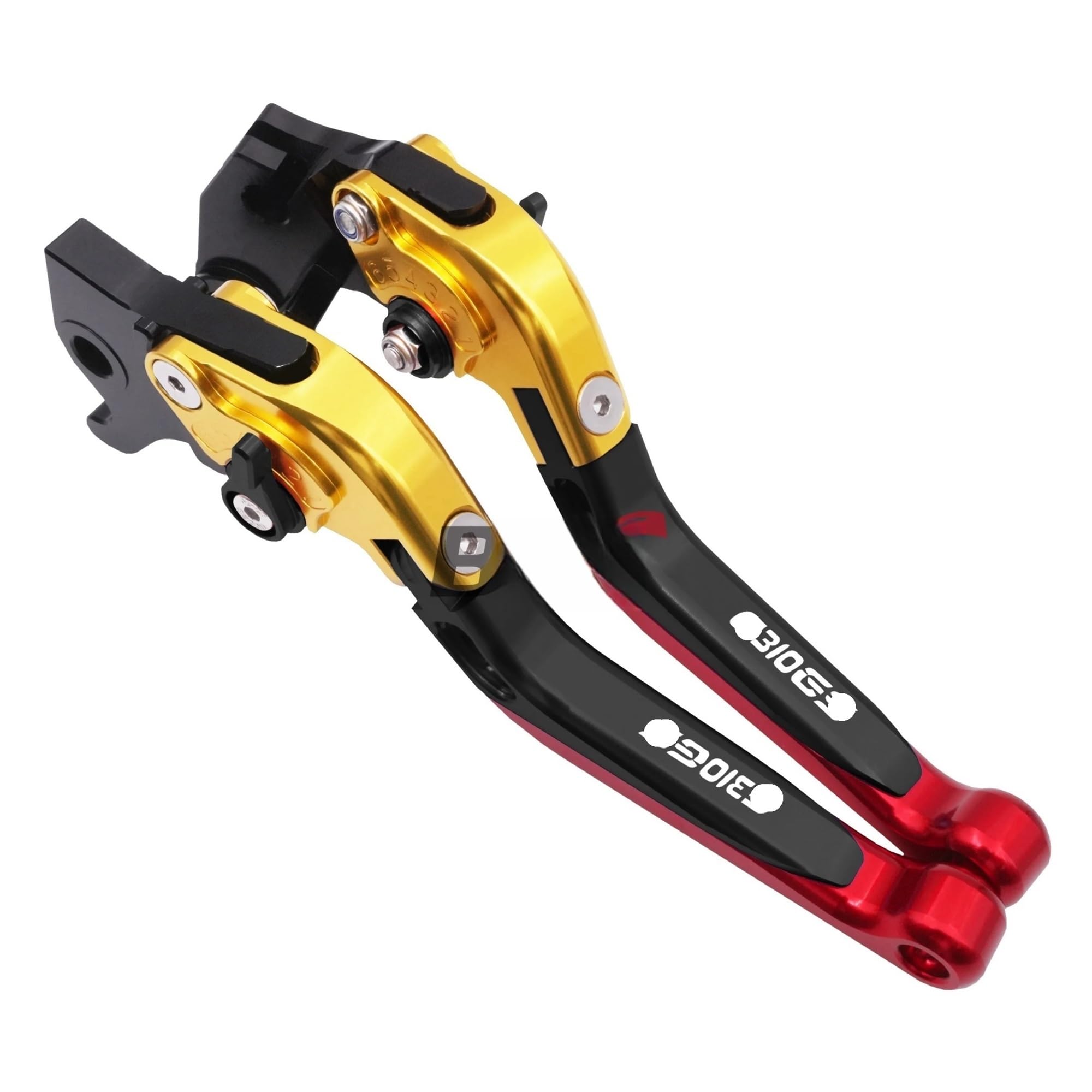 Dagmara Gd Bk Rd-Bk For G310gs Brake Clutch Lever Set Motorcycle Adjustable Folding For G310 Gs 2017-2021 2021