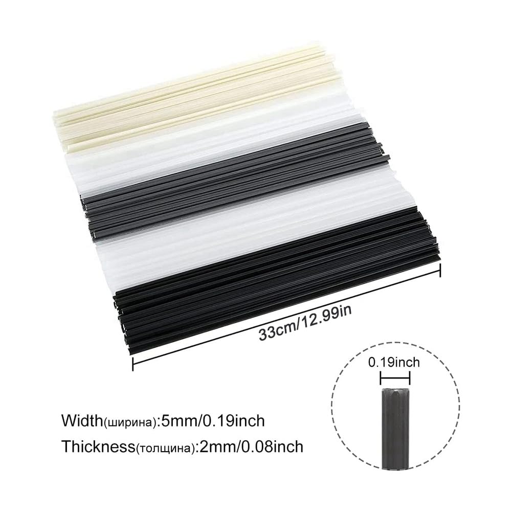 56 Bacchette Saldatura Plastica - Kit Riparazione Per PP, ABS, PU, PE, TPO, PA, PC - Foto 10